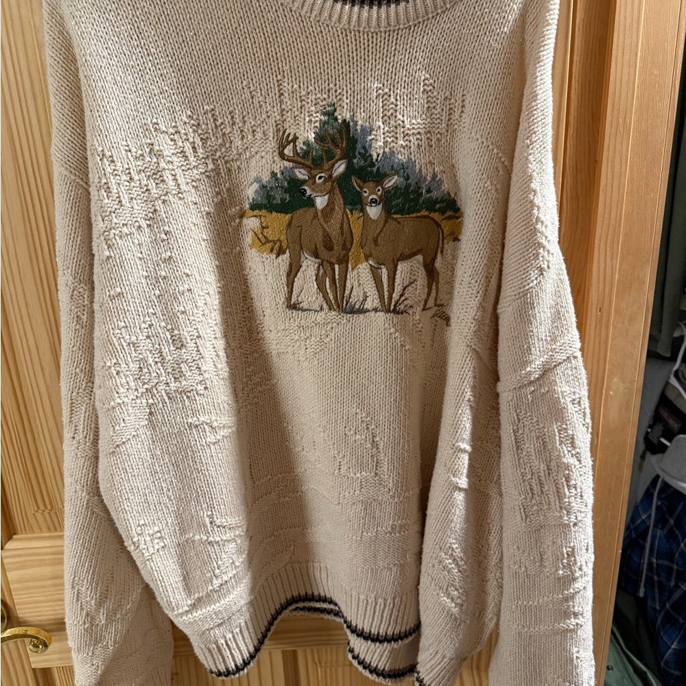 Vintage Deer sweater